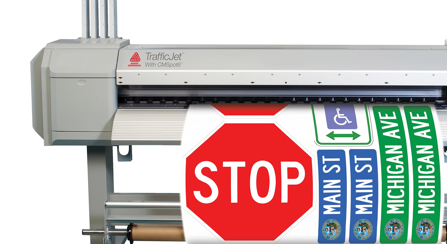 Digitally Printed Traffic Signs Avery Dennison